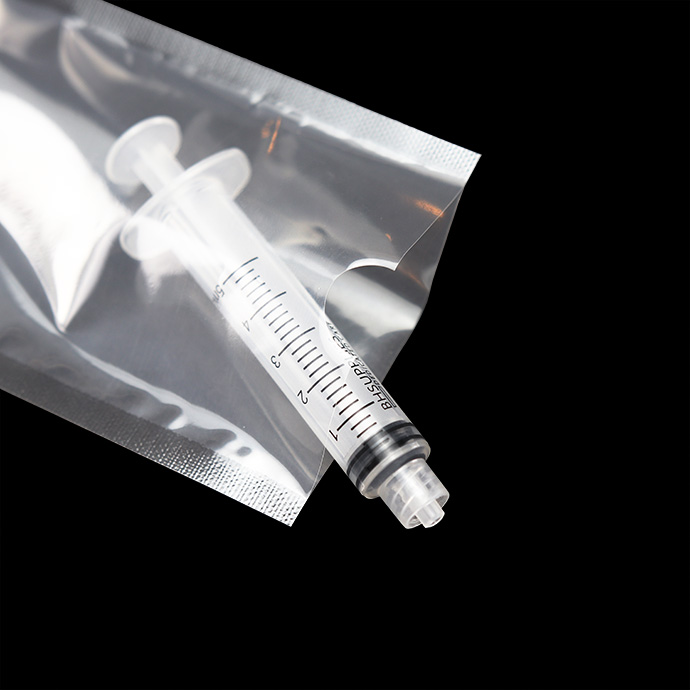 clear load lip pouch ready for gama sterilization