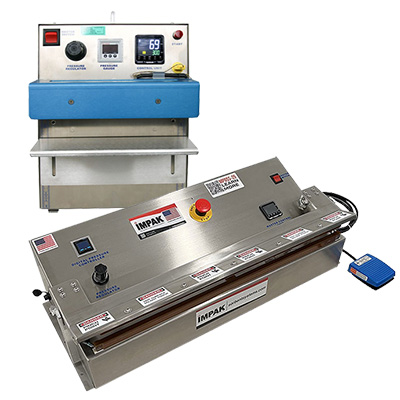 tube and heat sealer with validatable temp control systems